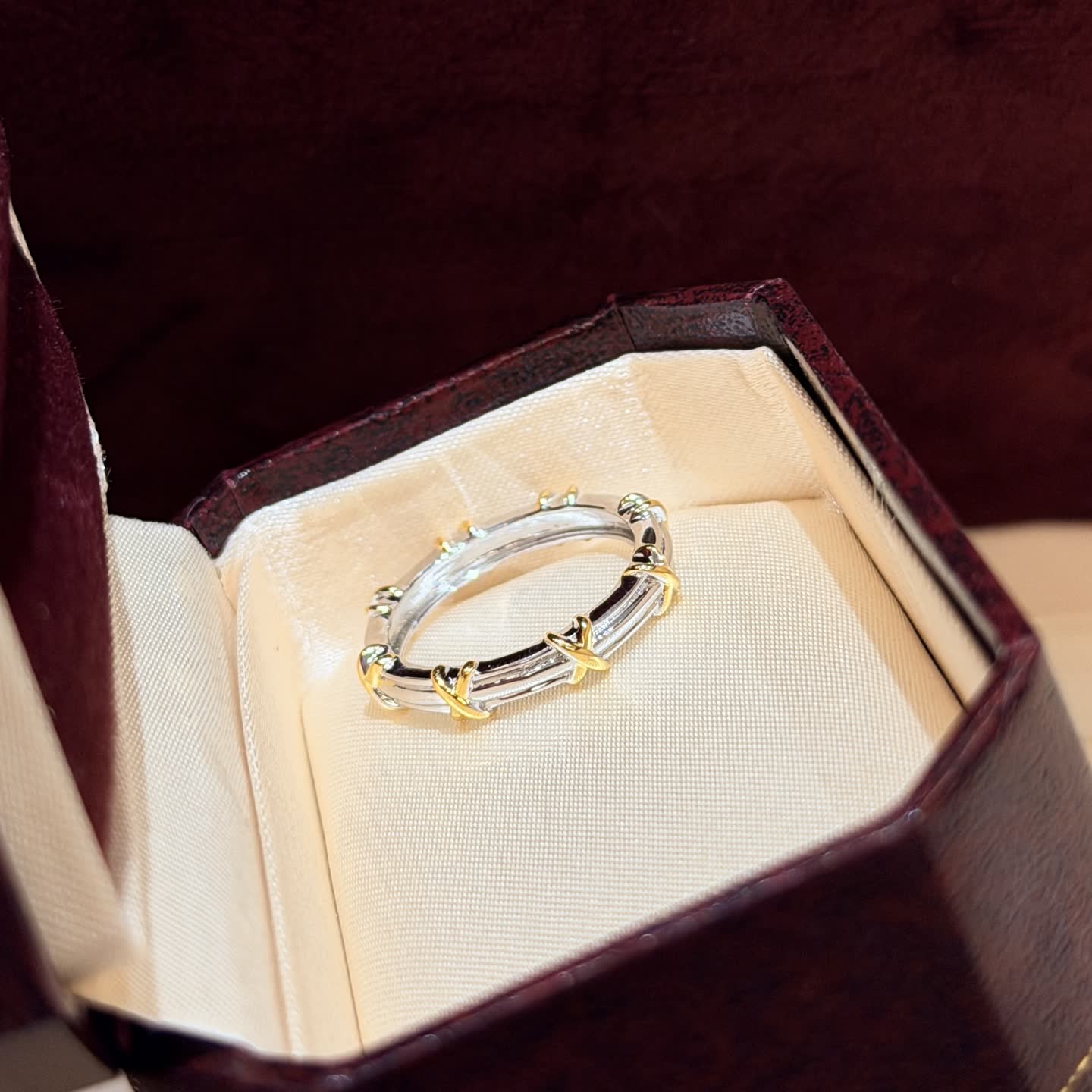 Tiffany & Co. Elsa Peretti® Sterling Silver Bamboo Ring